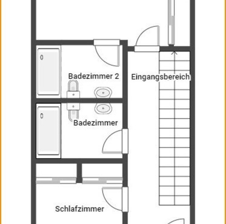 Grundriss OG/croquis 1st floor/floor plan 2nd floor