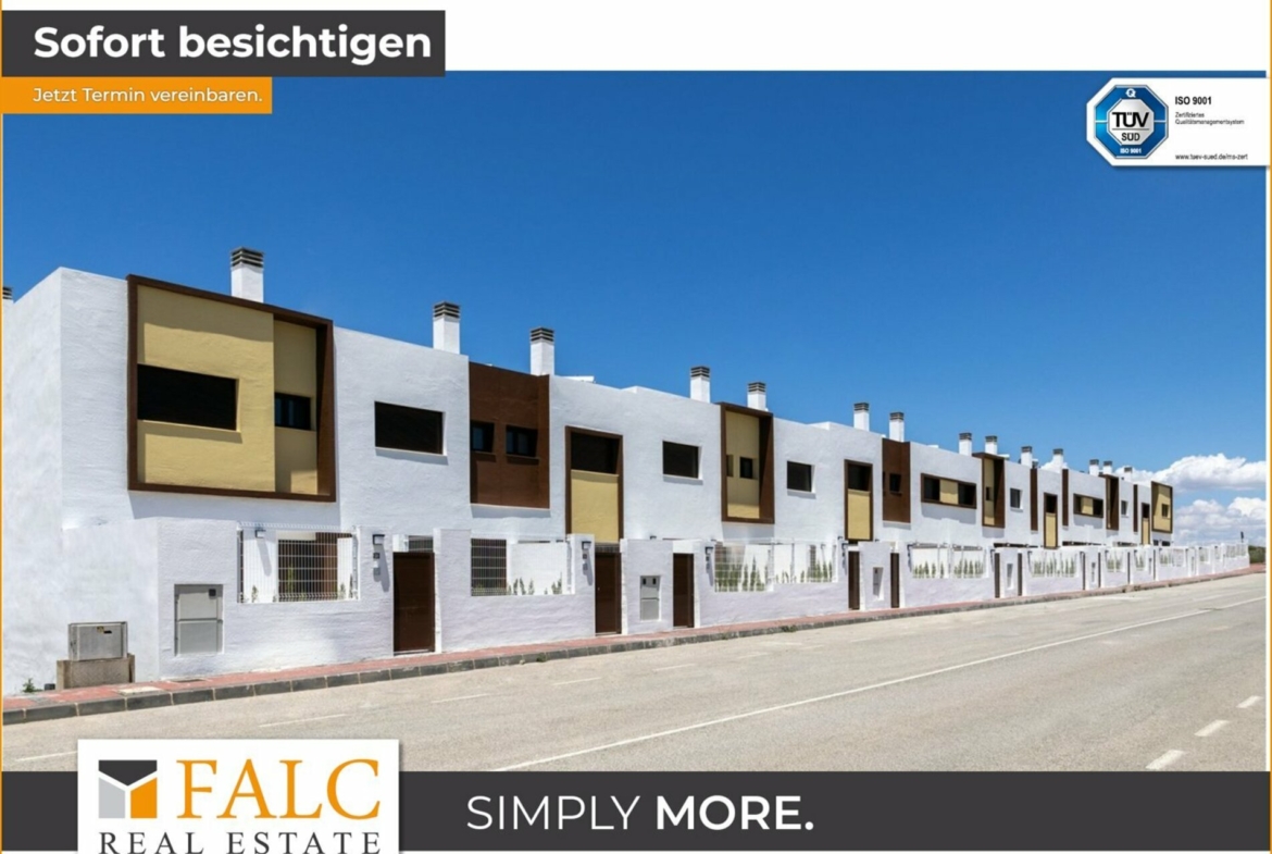 Einfamilien-Duplex in Molina del Segura, Murcia 2, 3, 4 SZ, Garten, Gemeinschaftspool Ab 190.000 €