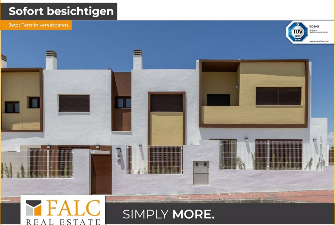 Einfamilien-Duplex in Molina del Segura, Murcia 2, 3, 4 SZ, Garten, Gemeinschaftspool Ab 190.000 €